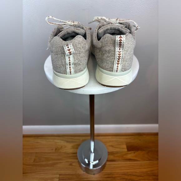 PENDLETON Wool Shoe‎ Sneaker Men\'s Lace Up Heathered Grey Gray Brown Vibram Sz main image 13